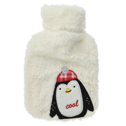 Sticlă de apă fierbinte cu model de iarnă