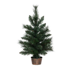 Brad artificial in ghiveci, 50 cm