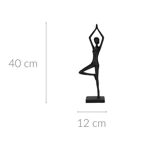 Figurina yoga Vrksasana, înălțime 40 cm