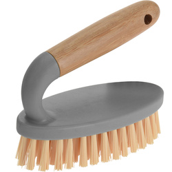 Perie cu maner din bambus, 14 x 16 x 11 cm