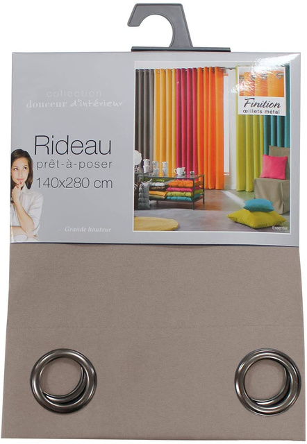 Perdea ESSENTIEL cu inele, 140 x 280 cm