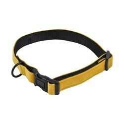 Zgarda pentru caini COSY, lungime reglabila 35-55 cm, galbena