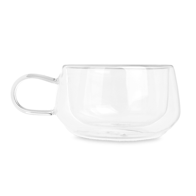 Set cani termice pentru cafea sau ceai, pereti dubli, 6 cesti, 280 ml