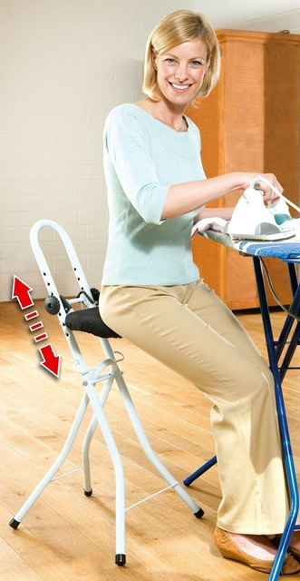 Scaun de călcat, taburet, WENKO