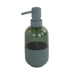 Dispenser sapun lichid din plastic, kaki, 7 x 17,5 cm