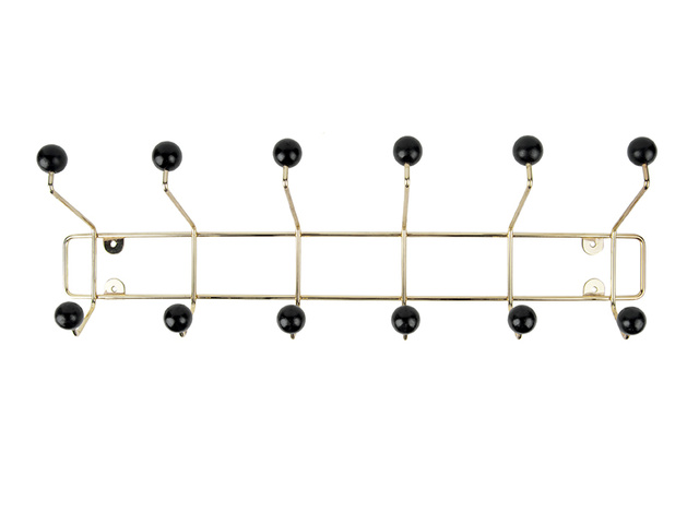 Cuier de perete pentru haine SATURNUS GLAM, 53,5 cm