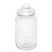 Borcan cu nervuri cu capac etanș, 1000 ml