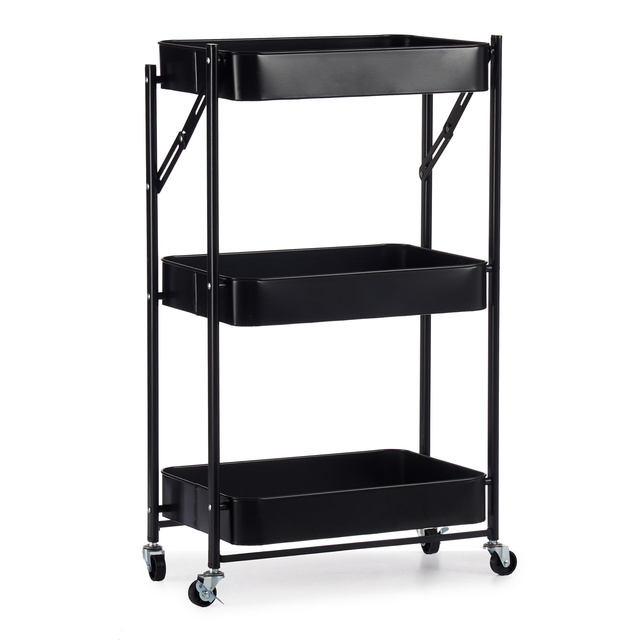 Raft pe roti, pliabil, 3 niveluri