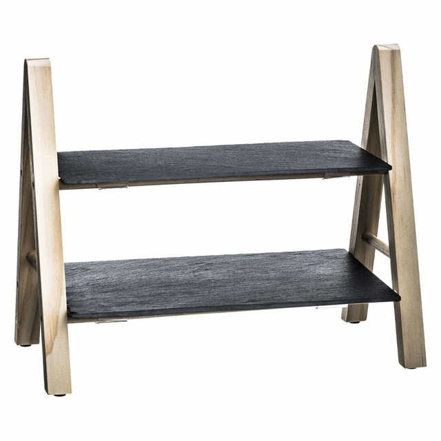 Tava servire 2 niveluri, pentru sushi, 18 x 24 x 27 cm.