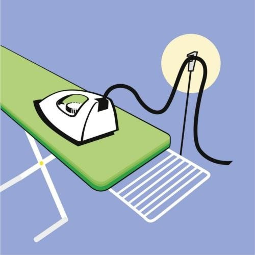 Masă de călcat PROFESSIONAL + husă din bumbac, WENKO