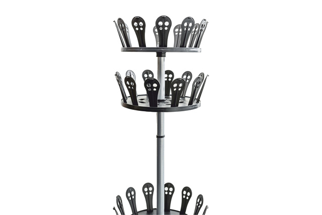 Suport pentru incaltaminte, rotativ, 30 de perechi