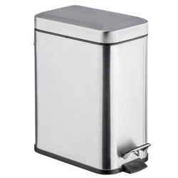 Coș de gunoi metalic, dreptunghiular, 5 l, WENKO