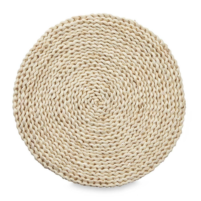 Individual de masă, rotund, împletit