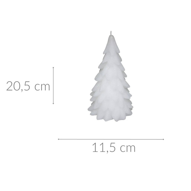 Lumanare pom de Craciun 396 g, 20,5 cm