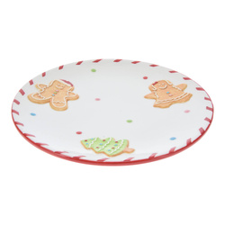 Farfurie de Crăciun, 24 cm, TURTĂ DULCE