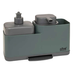 Dozator de săpun + organizator Neo verde