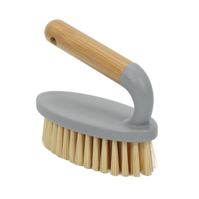 Perie cu maner din bambus, 14 x 16 x 11 cm