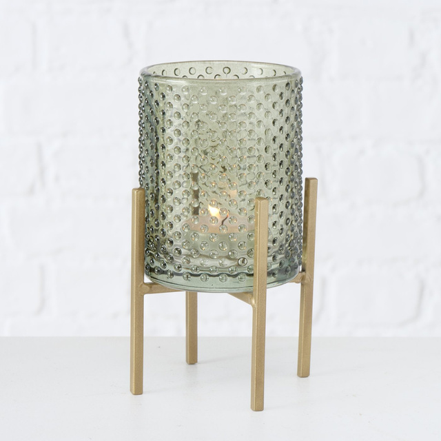 Suport lumanare Bolito, 8 cm, verde deschis