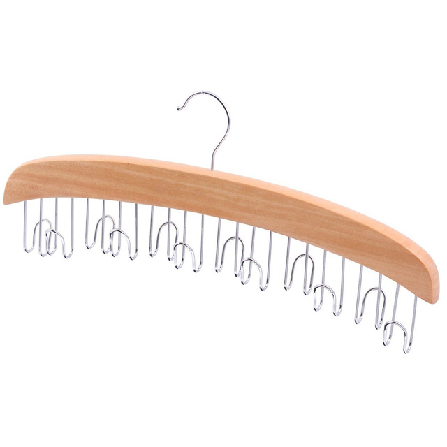 Suport pentru curele, 12 curele, umeraș, ZELLER, alb