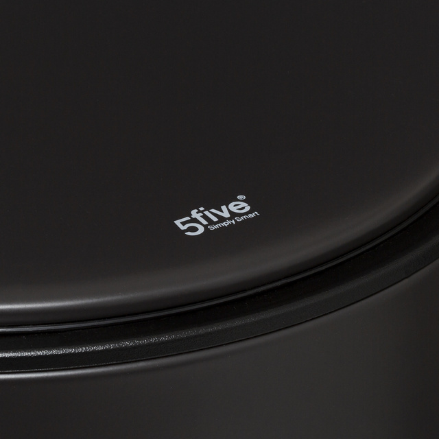 Coș de gunoi metalic DELTA cu neutralizator de miros, 30 l