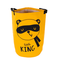 Geanta pentru jucarii sau rufe Safari, panza, Ø 30 cm