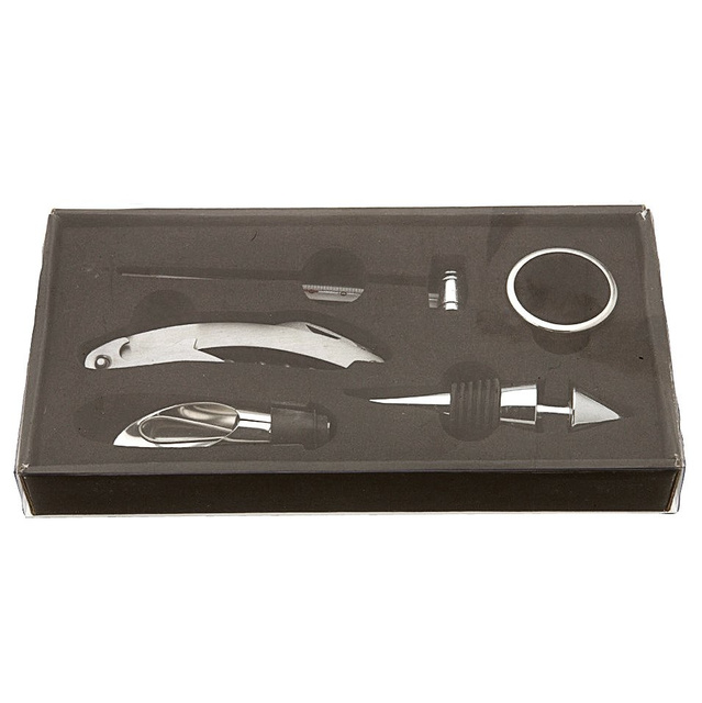 Un set de accesorii pentru vin - 5 elemente