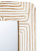 Oglindă de perete în ramă de lemn de mango LINES&CURVES, 60 x 90 cm