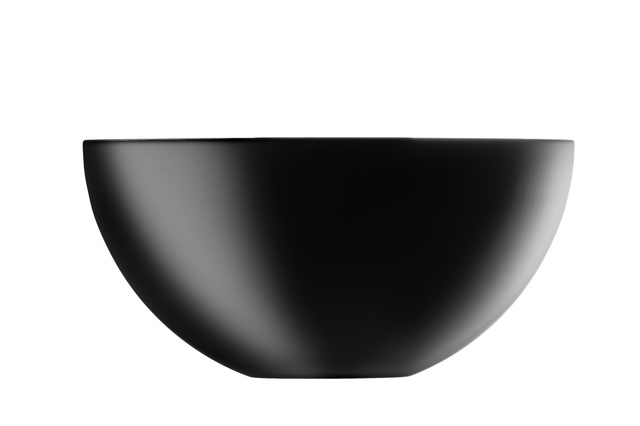 Bol din oțel negru, Ø 19 cm