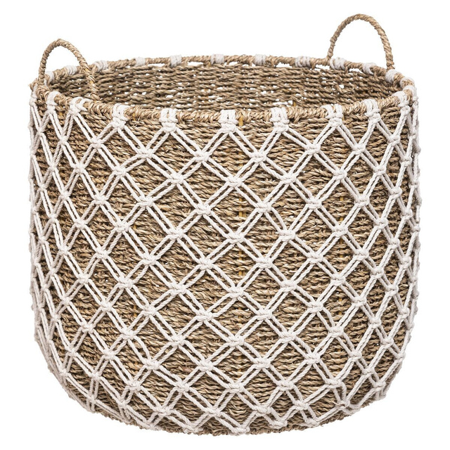 Set 3 cosuri din bambus pentru depozitare MAKRAMA