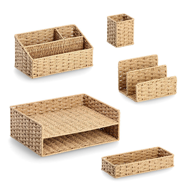 Organizator de corespondenta din hartie impletita