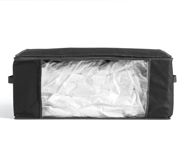 Sac de aspirare cu husa, marimea L, pentru haine si lenjerie de pat