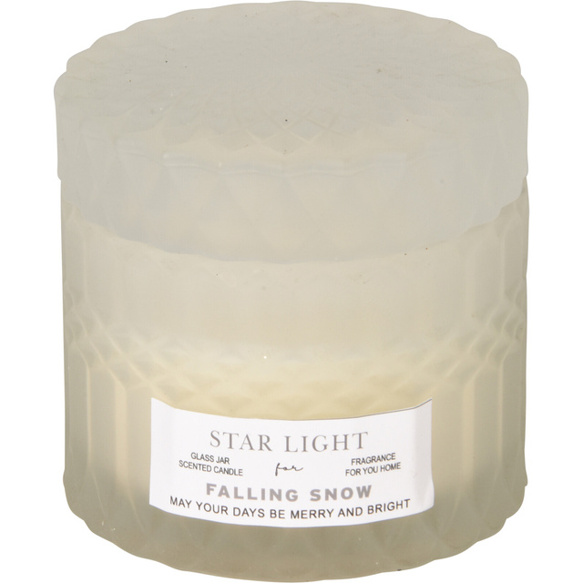 Lumanare parfumata eleganta din sticla, 9 cm