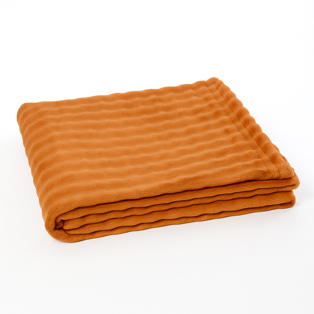 Pătură cu model în relief, 130 x 180 cm, DOUCELIN