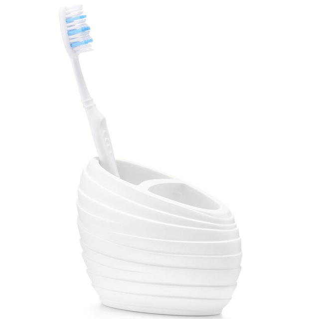Suport periuta de dinti baie, pahar de plastic.