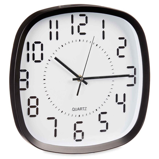 Ceas de perete bucatarie, mecanism silentios, 31 x 31 cm