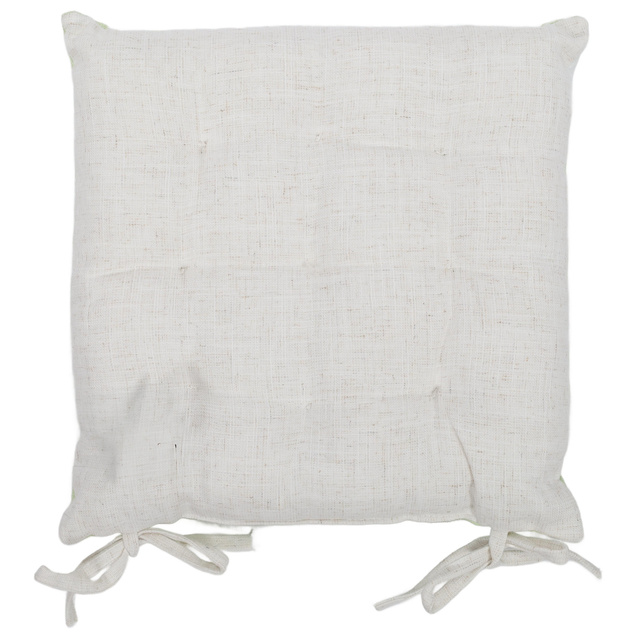 Perna de scaun cu model de plante, 40 x 40 cm