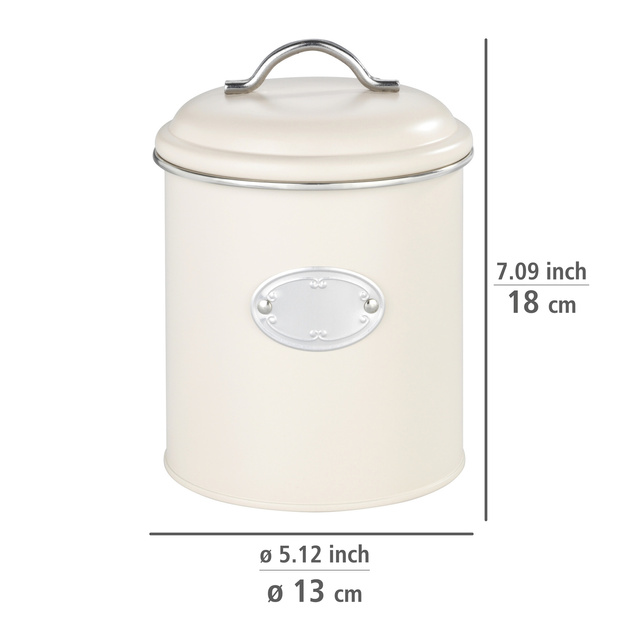 Recipient pentru depozitarea produselor vrac, Nero, WENKO