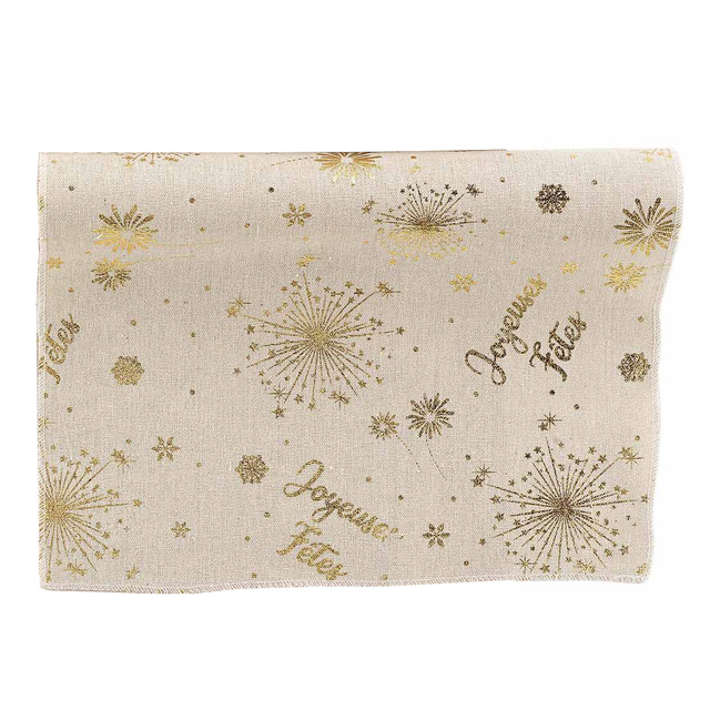 Traversa de masă cu motiv de Crăciun