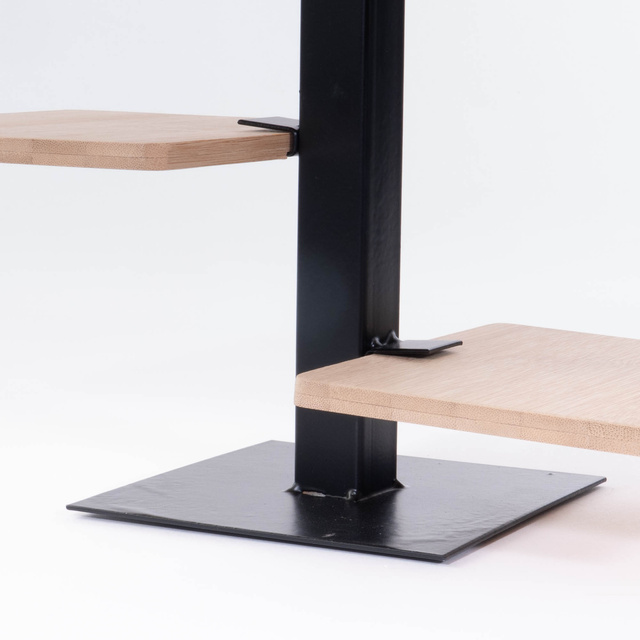 Platou pentru servirea gustărilor, 3 niveluri, 27 cm