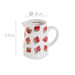 Carafa ceramica Strawberry, cu model capsuni, 500 ml