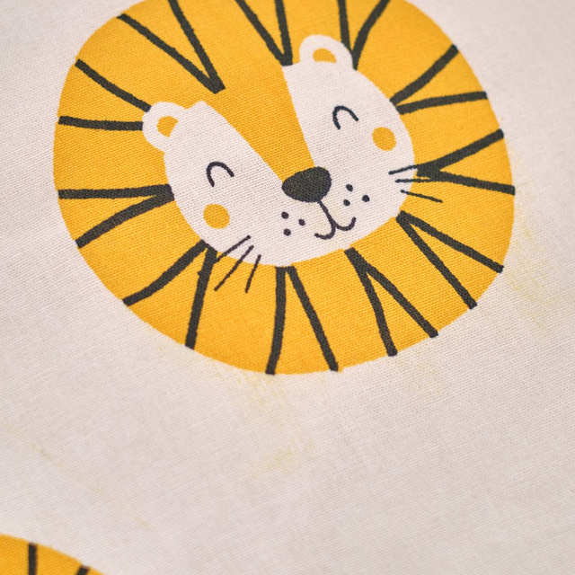 Lenjerie de pat pentru copii MAGIC JUNGLE, 100% bumbac, 140 x 200 cm