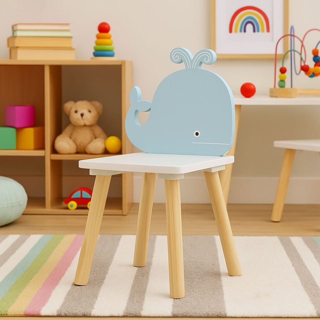 Scaunel pentru copii ANIMALS, 24 x 29,5 x 52 cm