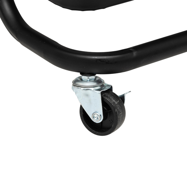 Cărucior de bucătărie BLACK EDITION, 3 niveluri, 45 x 36,5 x 86 cm