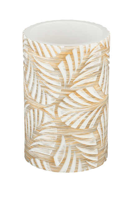 Cana pentru periute cu model frunze TERRALBA, Ø 7 cm