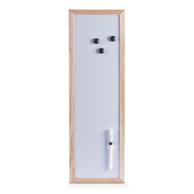 Tabla magnetica alba cu marker, 20 x 60 cm