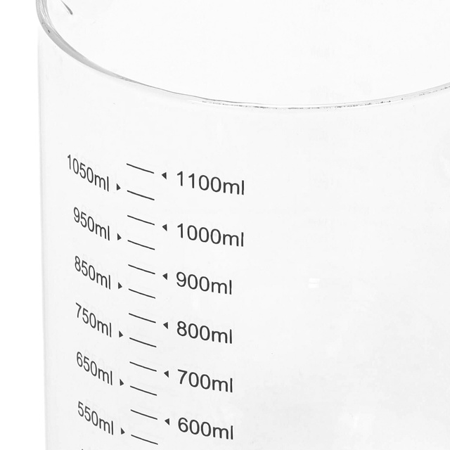 Cană de măsurat ZOPA, sticlă, 1 l