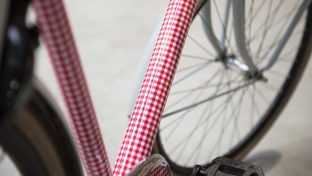 Autocolante colorate pentru bicicleta, 300 cm, REMEMBER