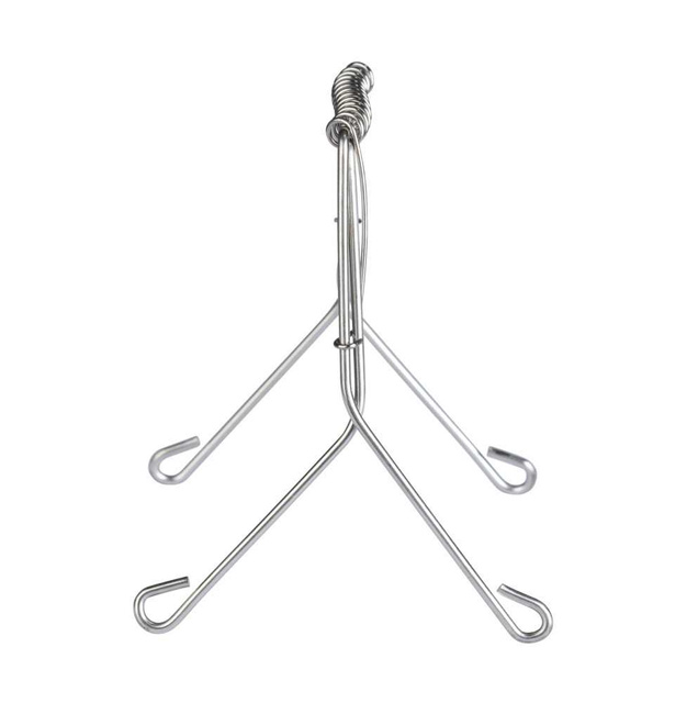 Cleme pentru bucătărie, cleme, 10 buc, oțel inoxidabil