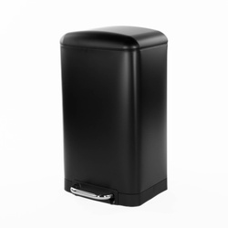 Coș de gunoi metalic Ariane 20L negru