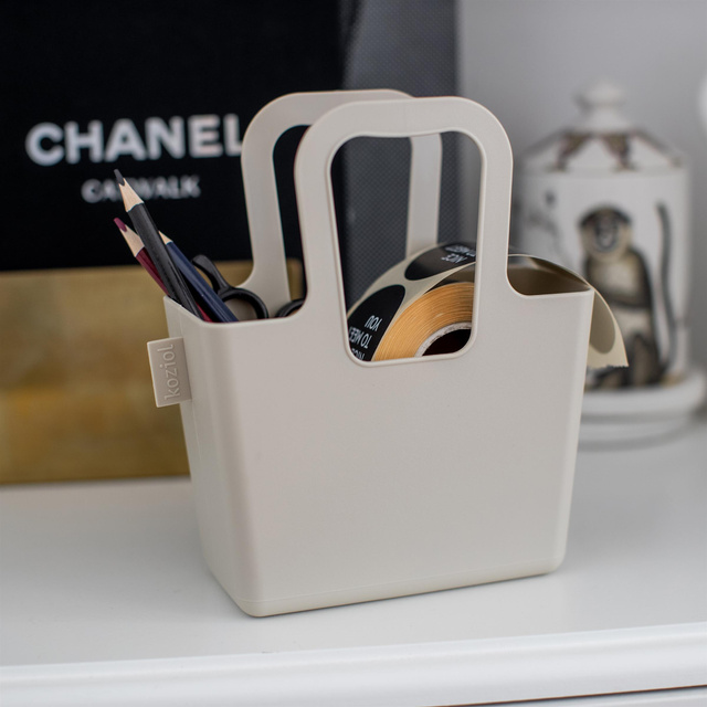 Organizer multifuncțional, recipient pentru mărunțișuri TASCHELINI, KOZIOL, coral natural